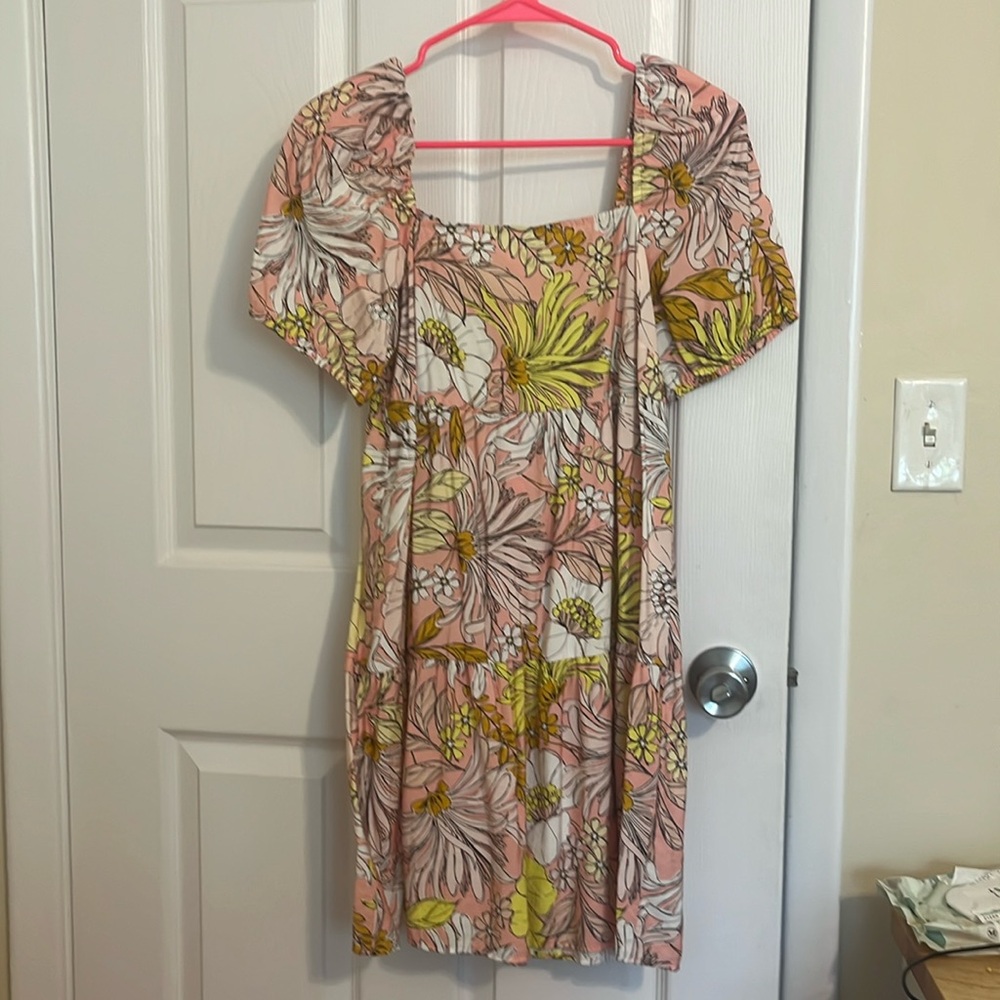 Loft floral casual dress